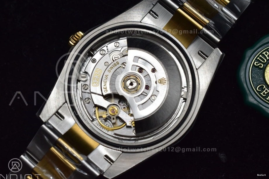 Edition Bracelet DateJust VSF 904L YG VS3235 Dial Best SS YG 41 126333 on 1:1 Oyster 1122